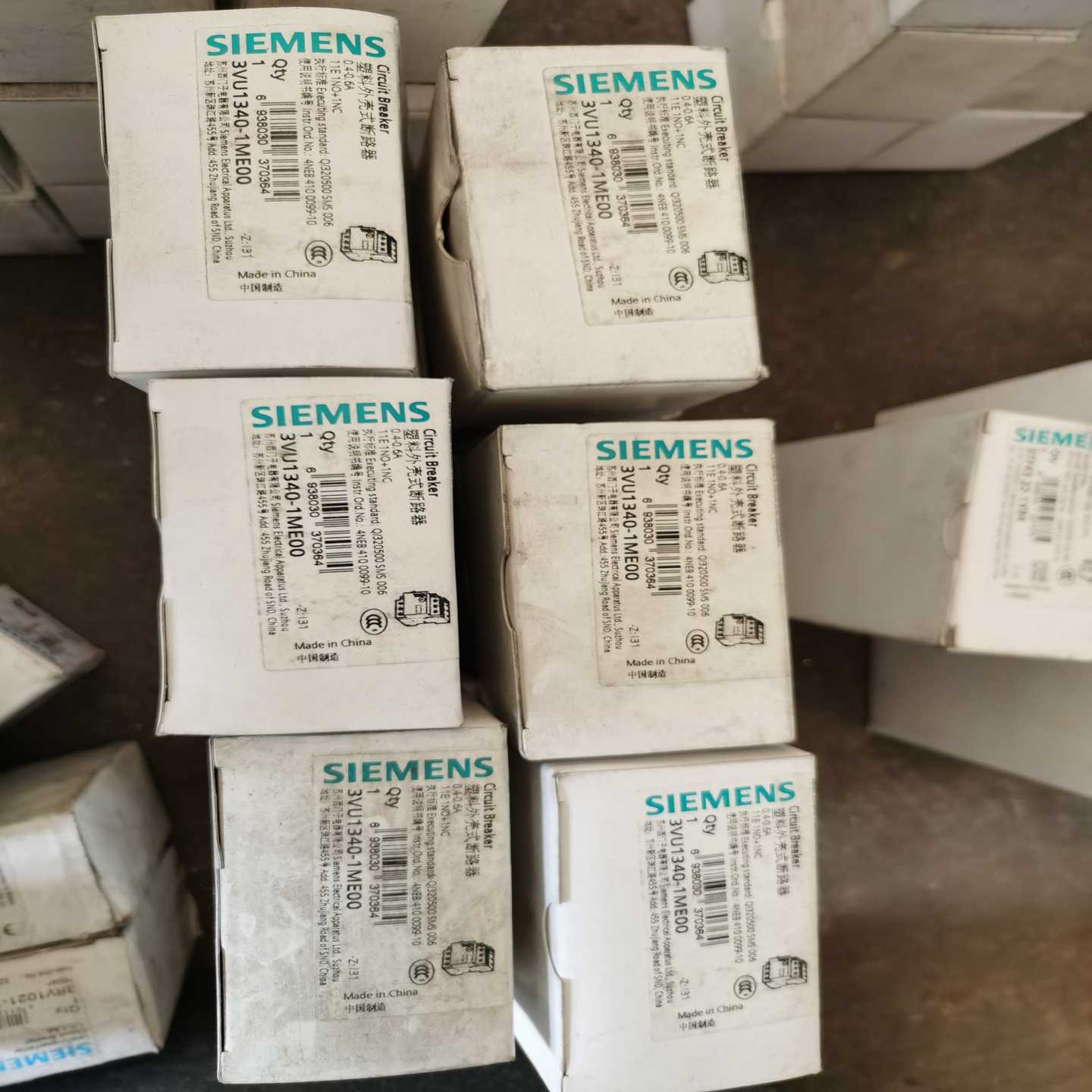 【议价】3VU1340-1ME00库存18只适用