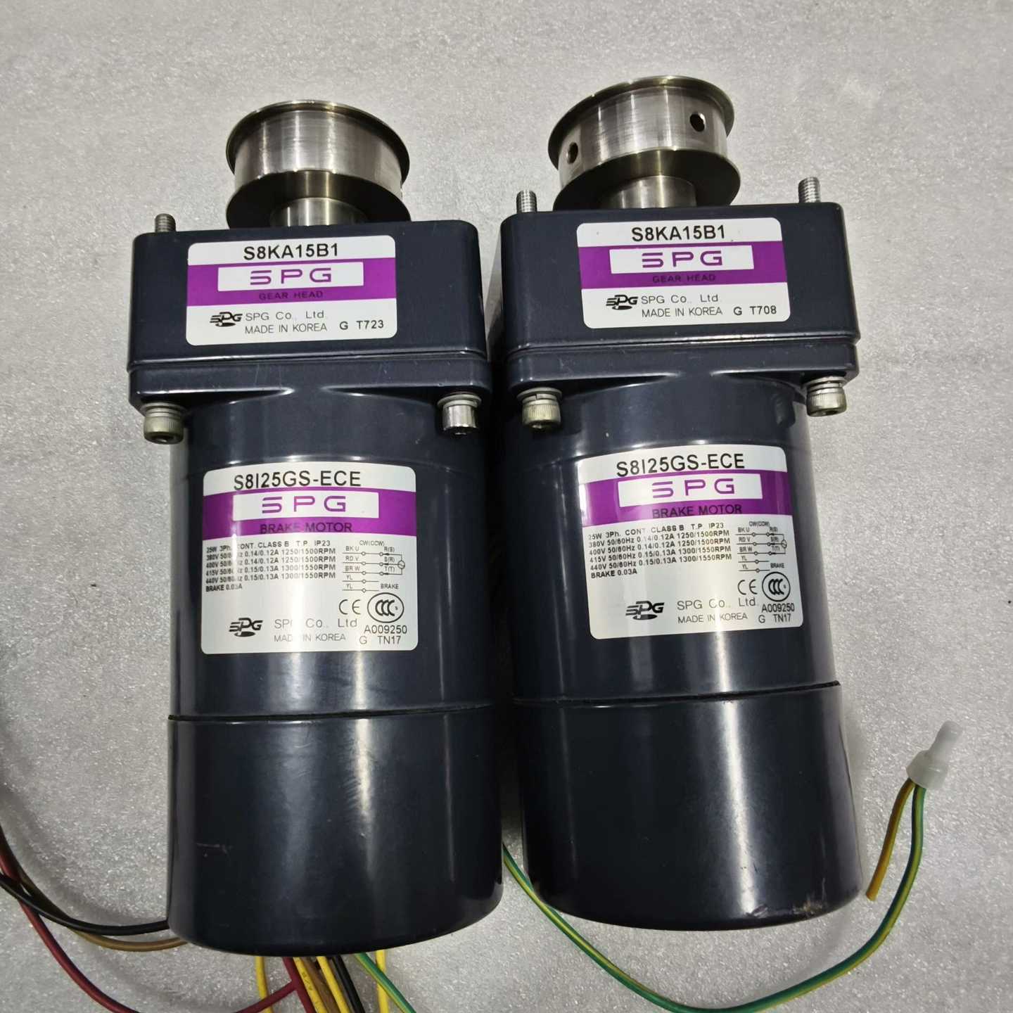 SPG电机S8I25GS-ECE减速机S8KA15B1件询价