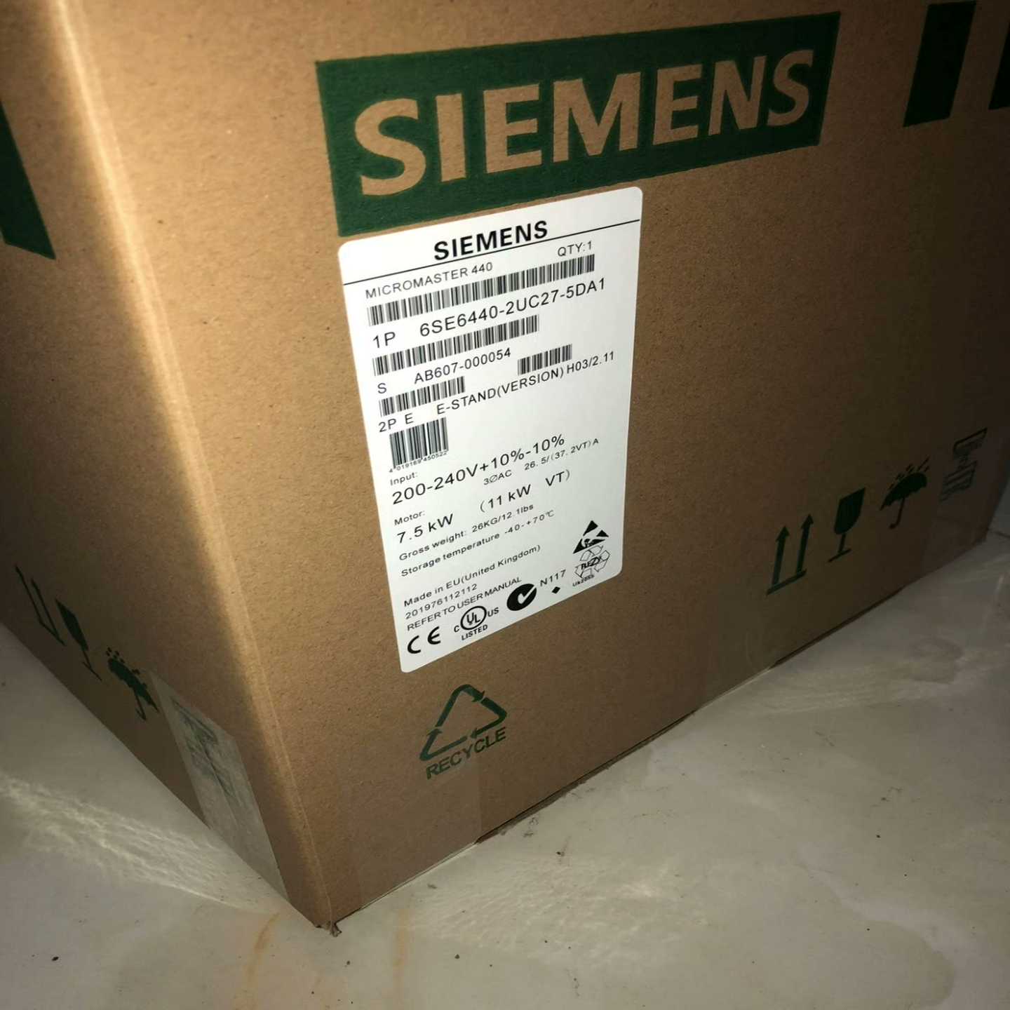 询价变频6se6440-2ud27/2ad27/2uc27/uc