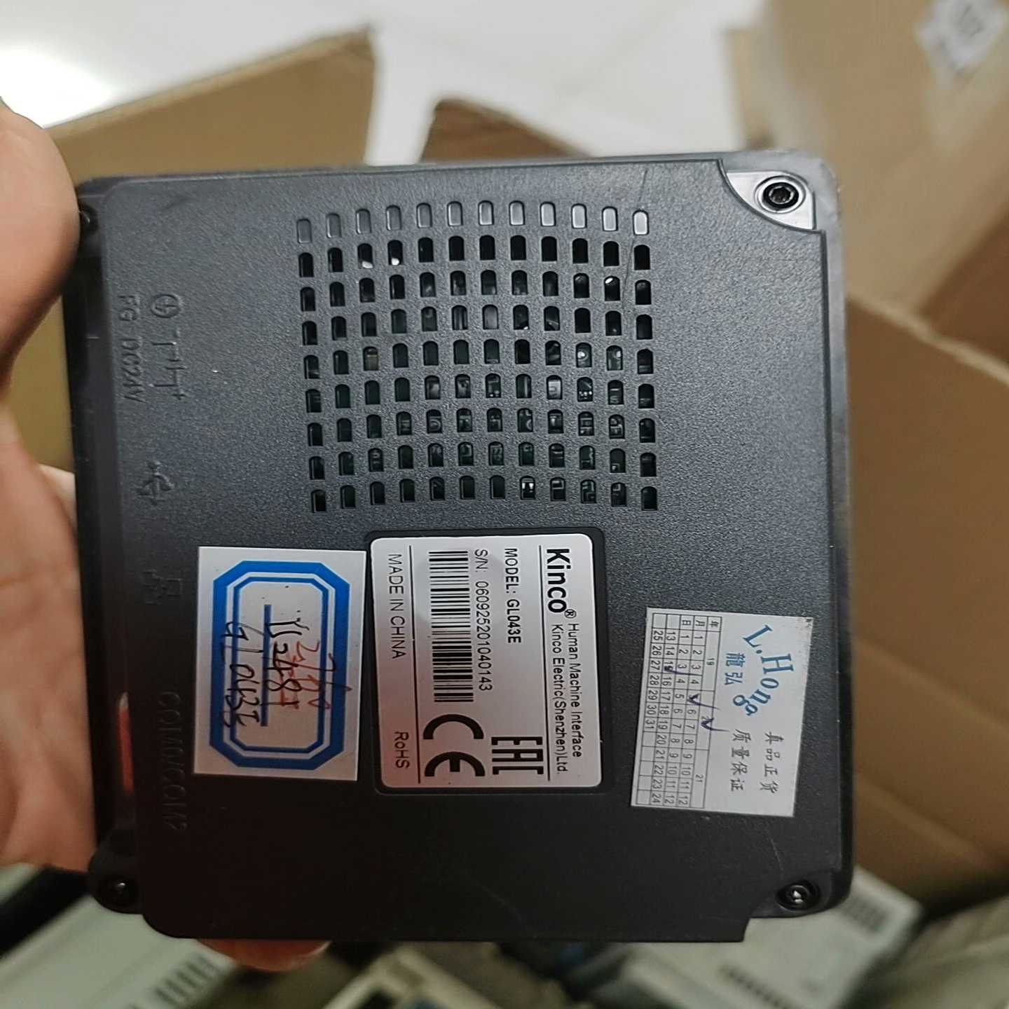 议价步科o触摸屏GL043E，实图拍摄功能正常，128包邮维修/现货