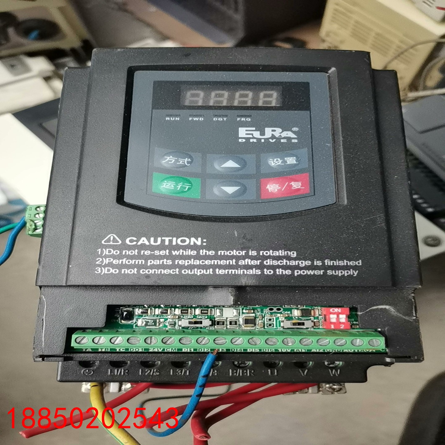 【请询价】欧瑞变频器DK800-0030T3三相380V3KW拆机