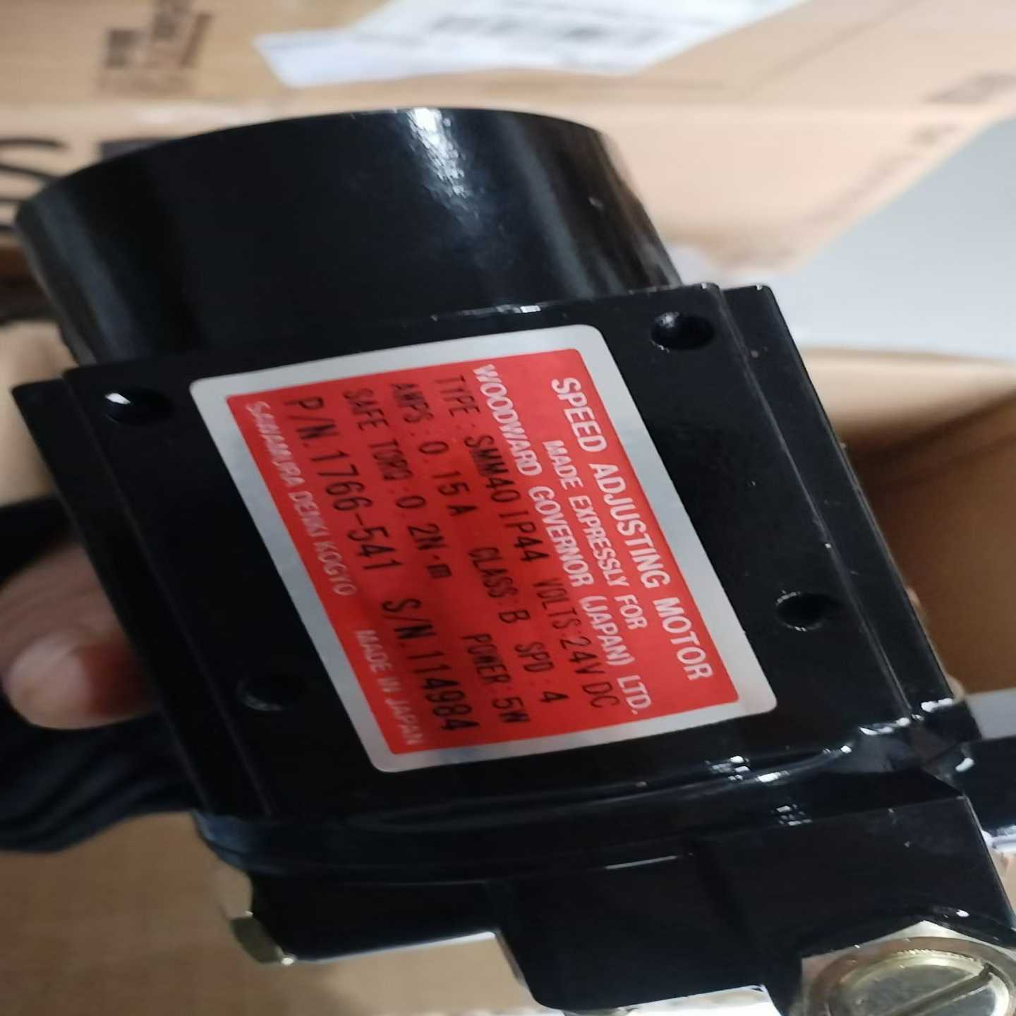 咨询-供应伍德沃德SMM40IP44船用马达1766-541液