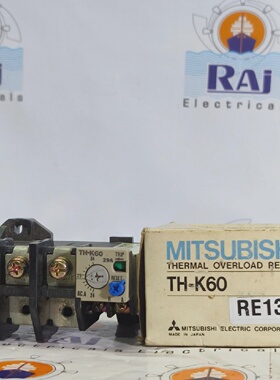 MITSUBISHI THK60 3POLE THERMAL OVERLOAD RELAY 100127V 29 A