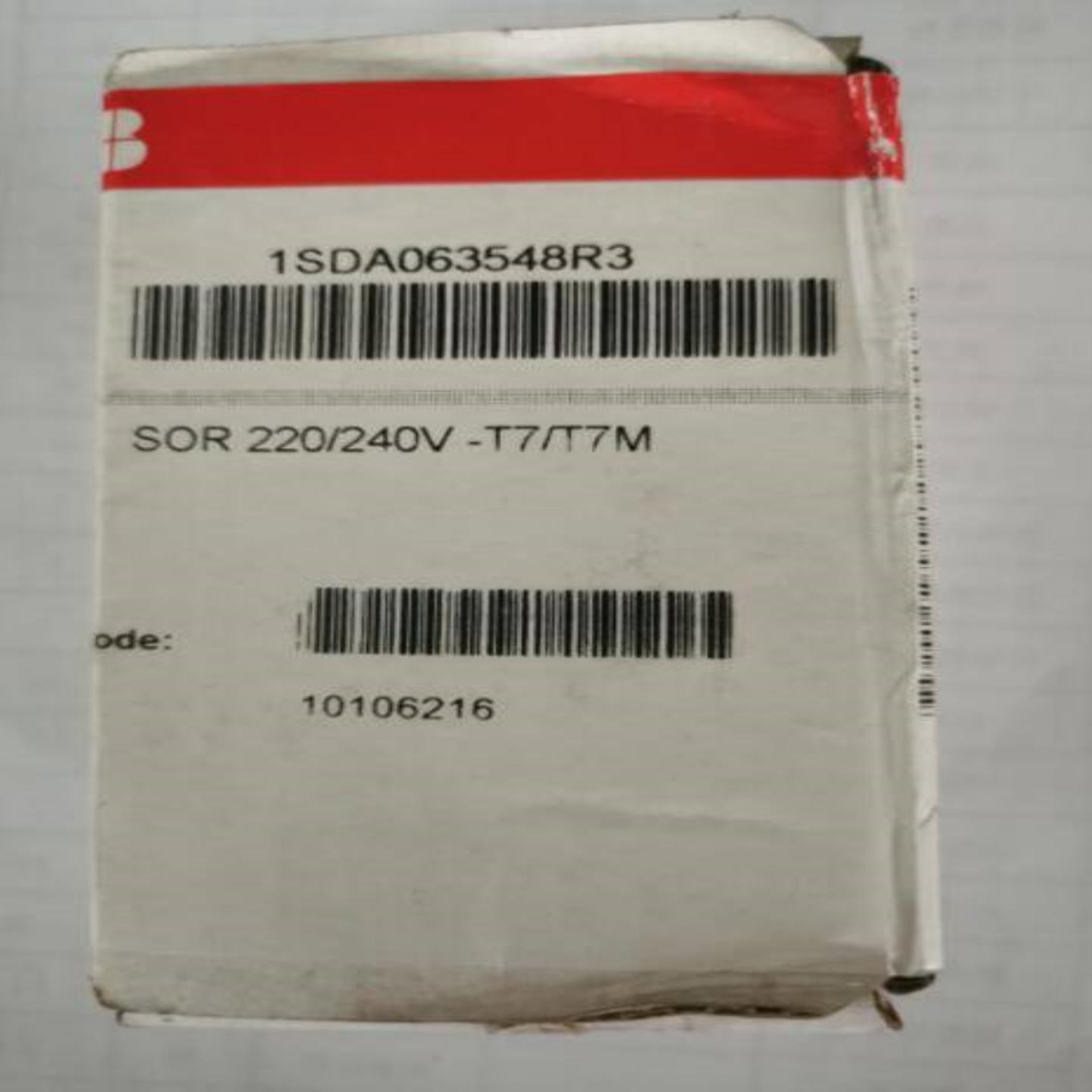 配件原装ABB分闸线圈   SOR 220240V -T7T7M议价