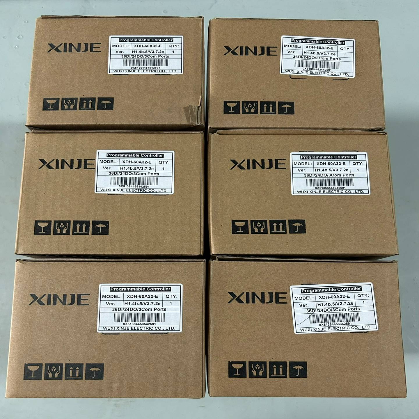信捷PLC XDH-60A32-E，，余料，盒码~询价