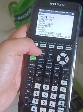 寻“”德州仪器TI84PlusCE彩屏图形计算器适合AP