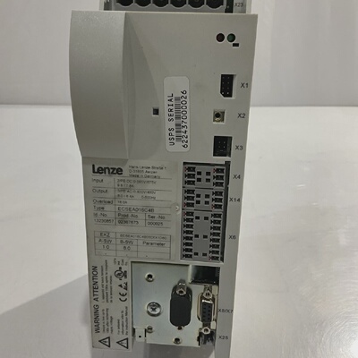 LENZE ECSEA016C4B SERVO DRIVE MOTOR CONTROLLER INVERTER U3S