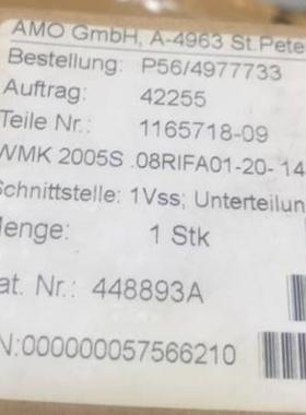 配件AMO磁性读数头 WMK2005S08RIFA01-201440-050-03S12-UJ议价