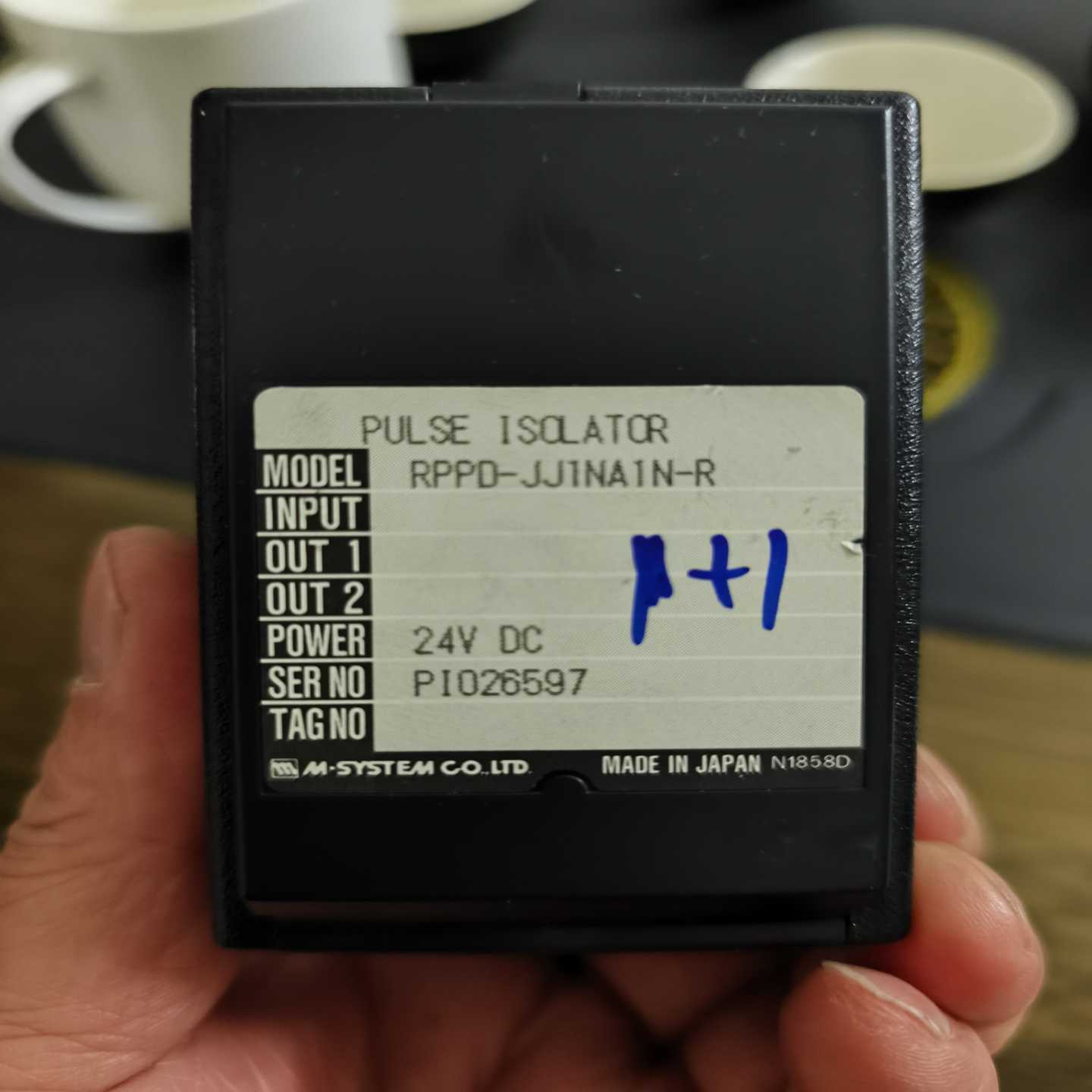 M-SYSTEM脉冲隔离器，型号RPPD-JJ1NA1N-R--议价商品