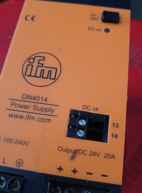 询价*ifm易福门开关电源DN4014480W输入100240