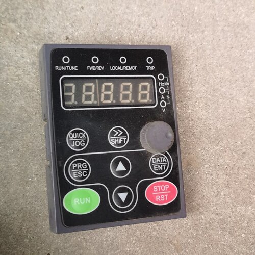【询价】开民KM7000变频器面板，实物图，实价，有两个