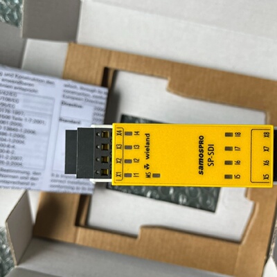 议价wieland威朗 安全继电器SP-SDI8-P1-K-C  全新原装R1.190.006