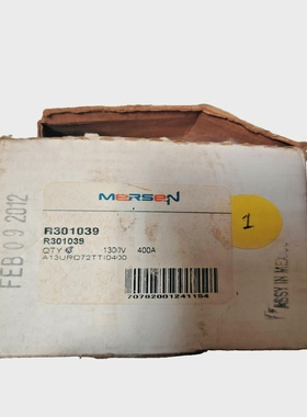 带盒FERRAZSHAWMUT保险丝R3010391300V400A