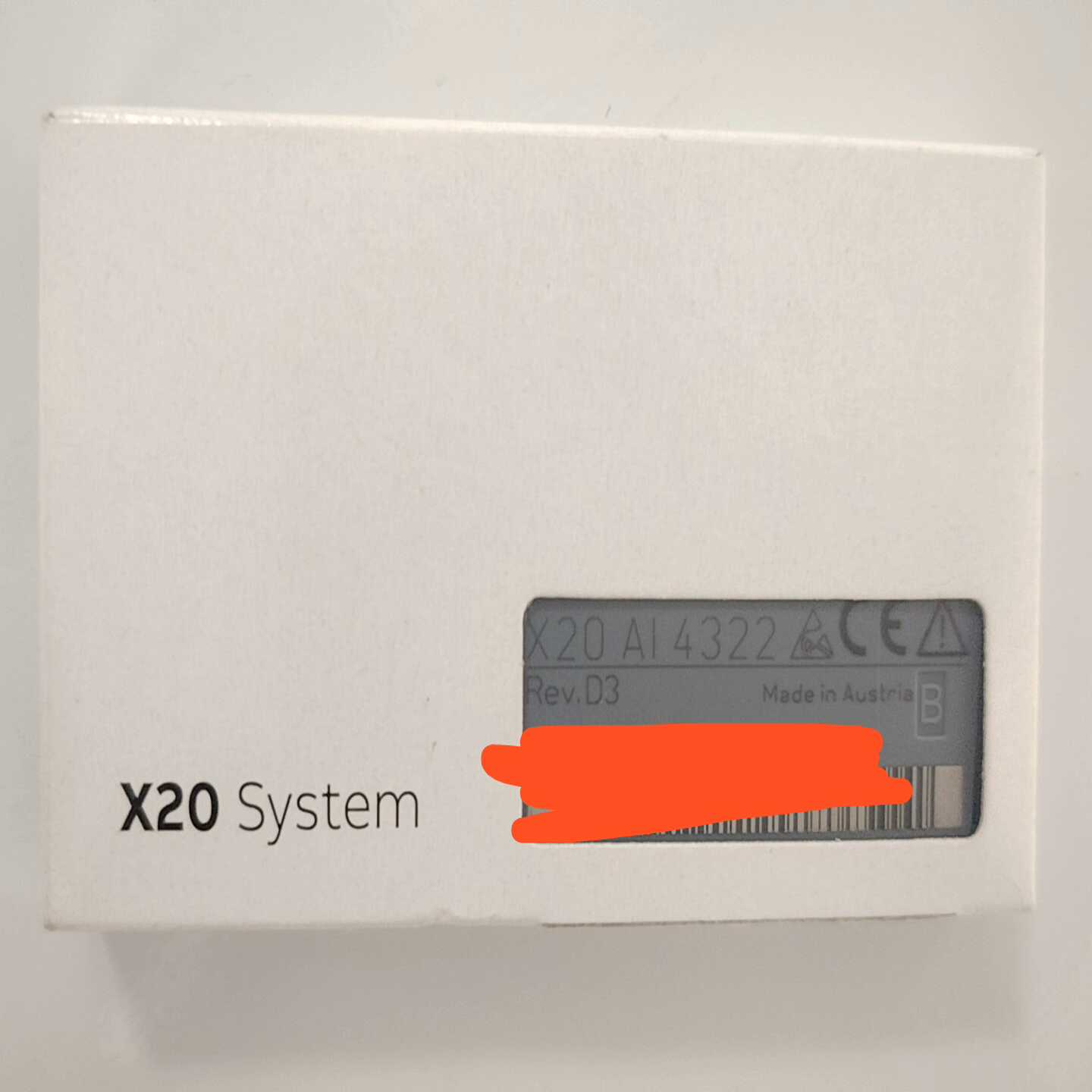 模拟量输入模块，X20AI4322，X20AI4622