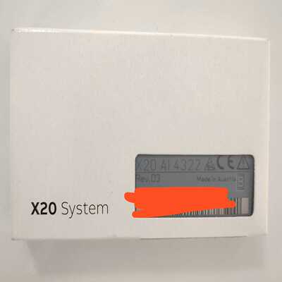 模拟量输入模块，X20AI4322，X20AI4622