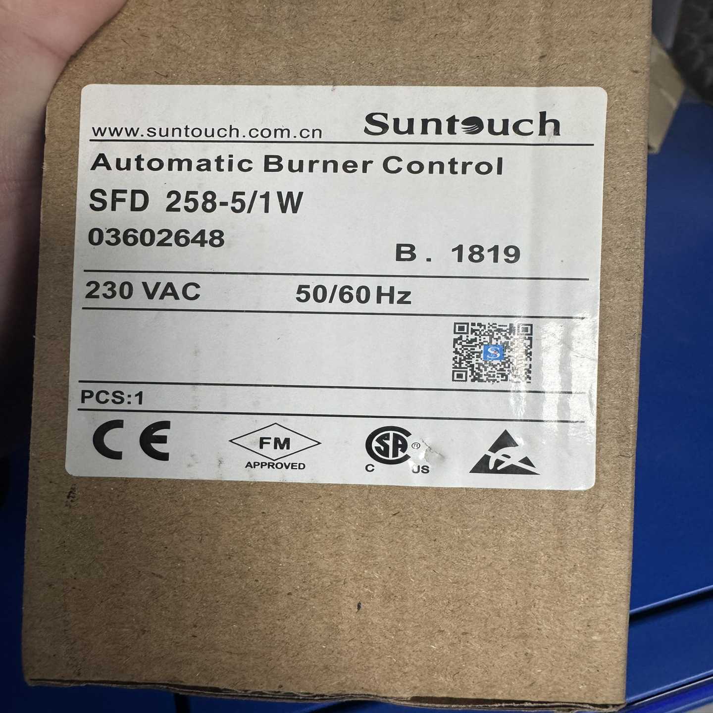 -【全新原装】Suntouch自动燃烧控制器SFD2--议价商品