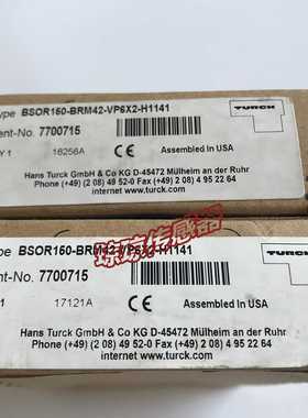 原装正品进口图尔克光电开传感器BSOR150-BRM42-VP6X2-H1141