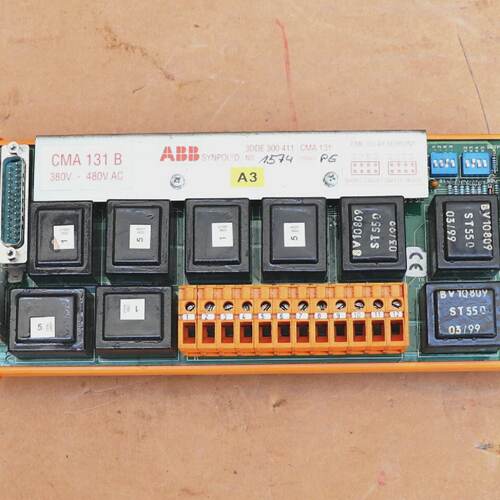ABB CMA131 SERVO MOTOR DRIVE ENCODE MODULE CMA131B 3DDE30041
