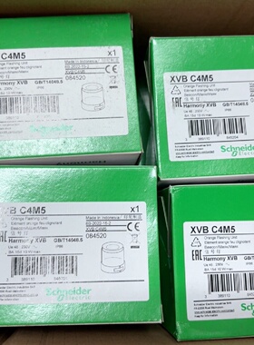 施耐德XVBC4M5信号灯印尼制造橙色闪光拍前询价
