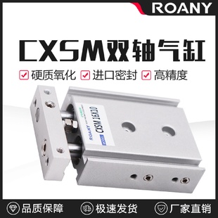 150 125 小型气动大推力TR双轴双杆气缸CXSM20