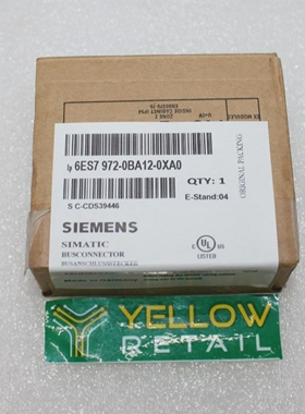 西门子6ES7972-0BA12-0XA0SIMATICDP总线连接器适用于PROFI