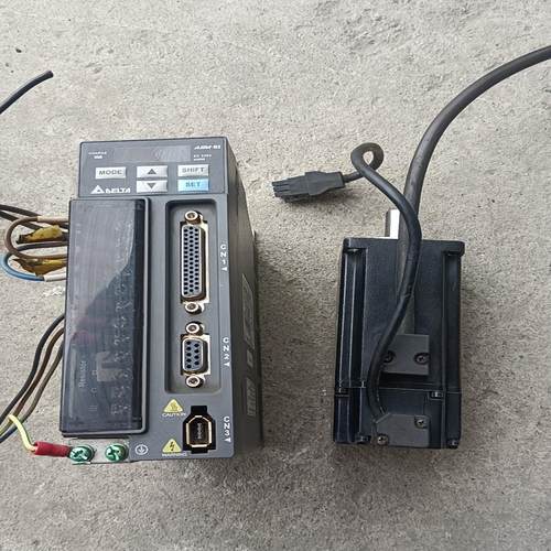 台达驱动器asd-b2-042-b。400w。电机ecma-（佳毅工控）