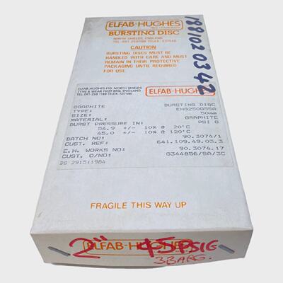Elfab EHG250G55A Graphite Burst Disc for Industrial Use 50mm