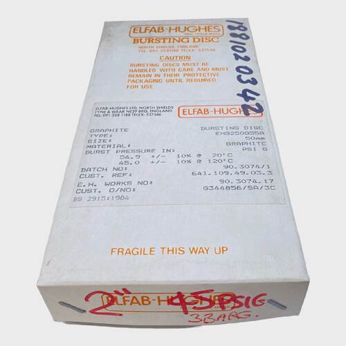 Elfab EHG250G55A Disco De Grafito Para Uso Industrial 50Mm 5
