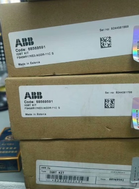 【议价】ABBFS450R17KE3AGDR71C全新已拆封
