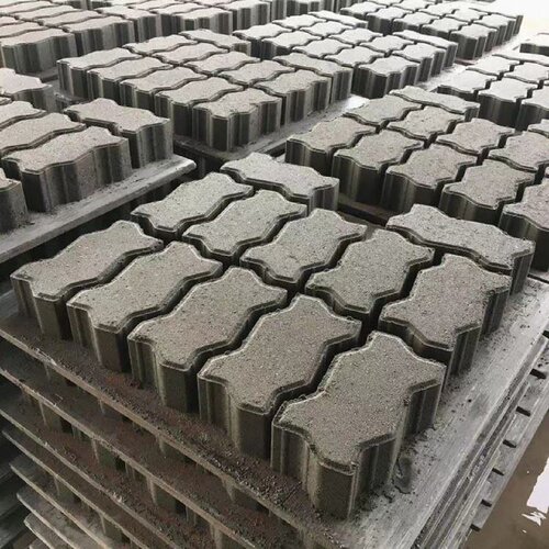 S型波浪码头砖六棱块护坡砖河道护坡六角空心砖水泥六角砖连锁块