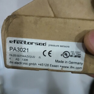 全新原装正品IFM易福门PA3021压力传感器实物拍-议价