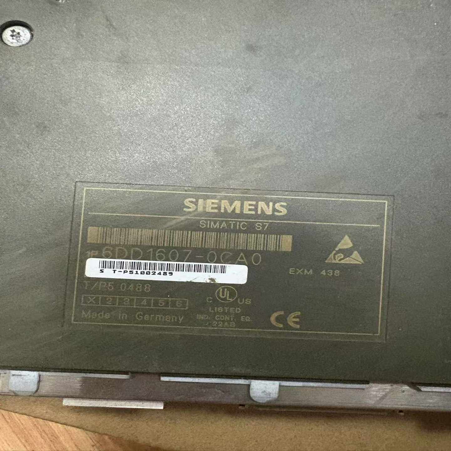 6DD1607-0CA0模块实物图拍摄，外壳破损，询价