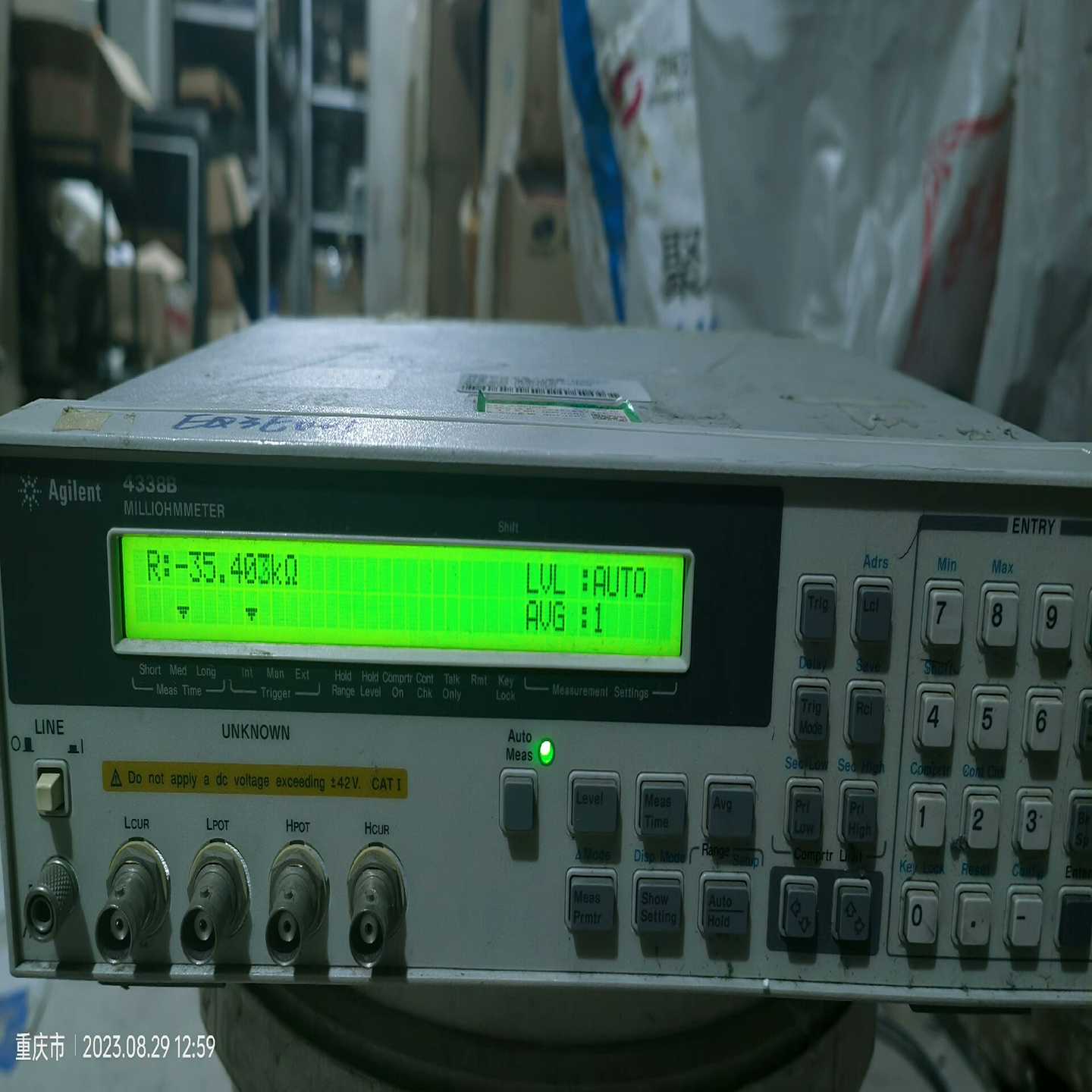 【议价】安捷伦4338B电阻测试仪适用