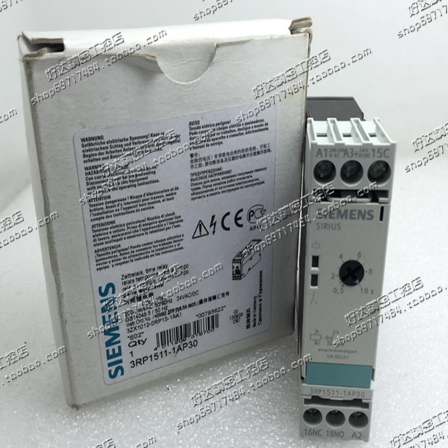 3RP1511-1AP30德国西门子时间继电器3RP1511-2AP30现货正品全新