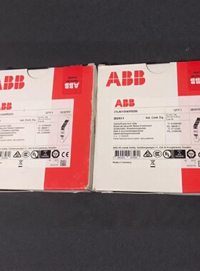 议价ABB安全继电器BSR11  2TLA010040R0200全新原装正品现货议价