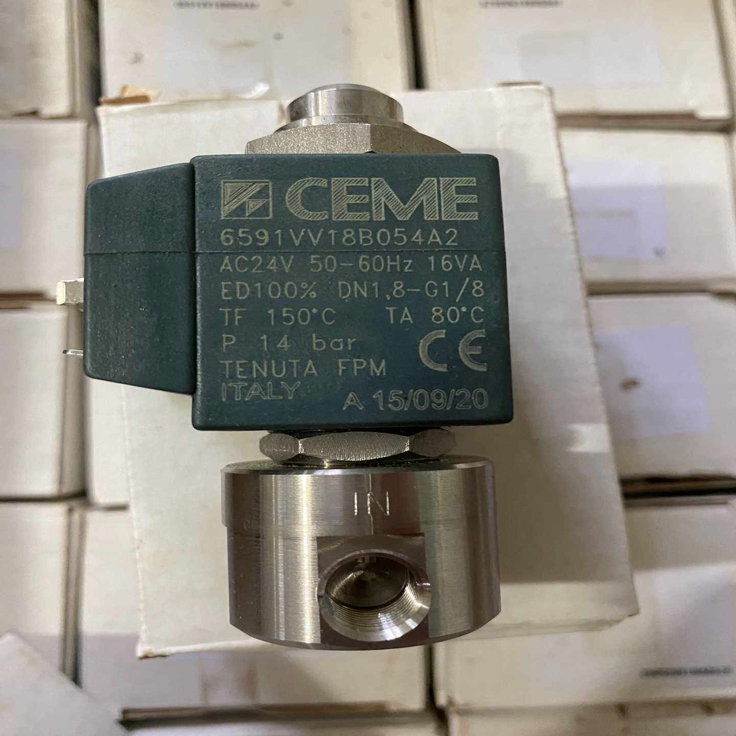 【议价】CEME电磁阀6591VV18B054A2适用