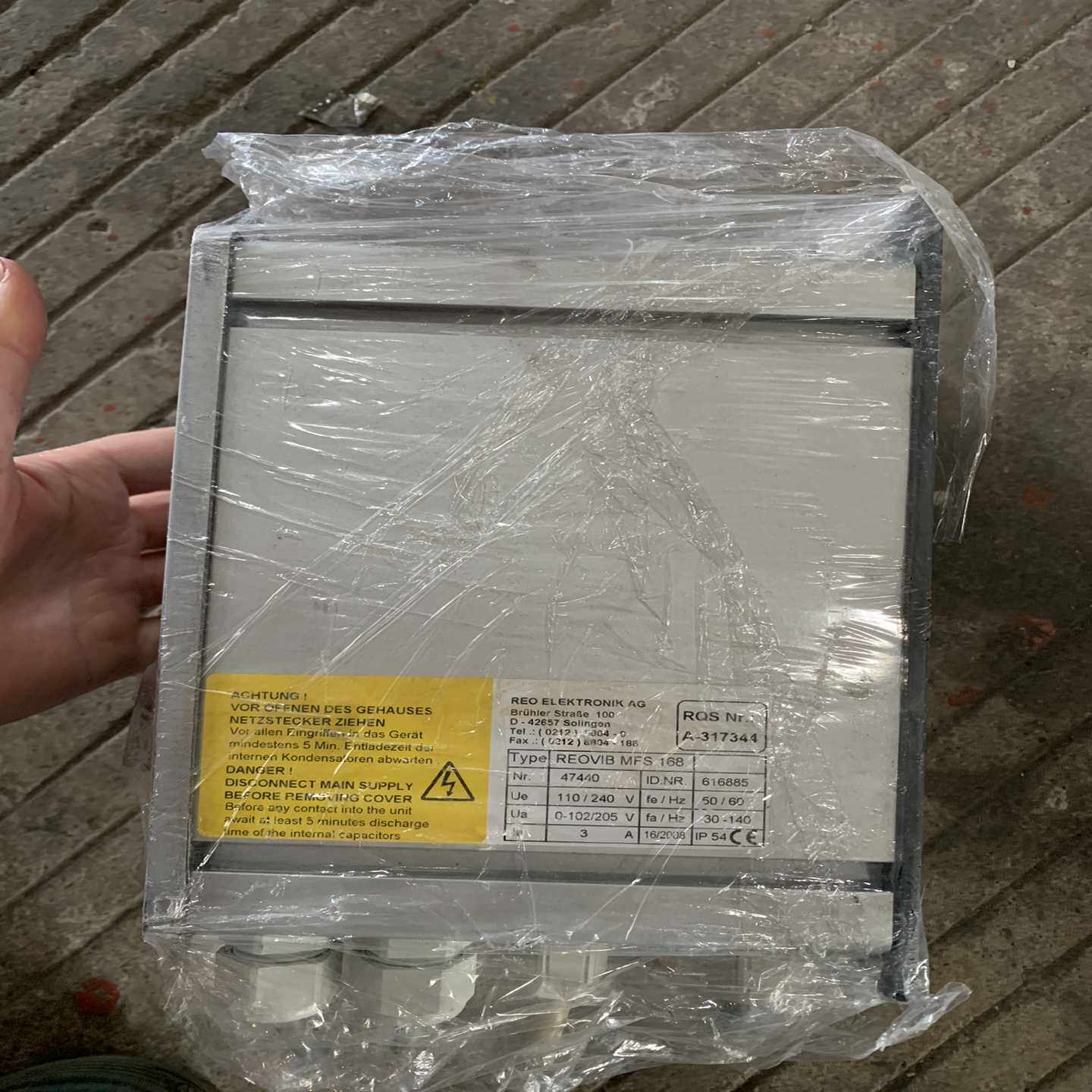 议价拆机德国REO振动盘控制器MFS168，MFS268数量