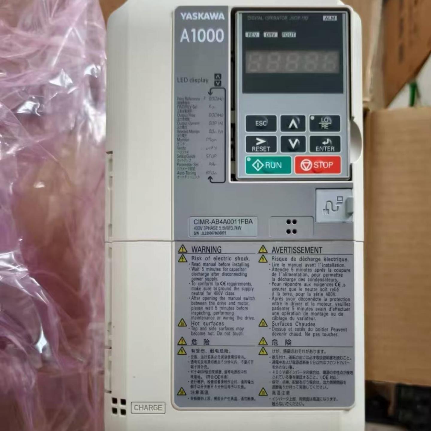 配件CIMR-AB4A0072ABA CIMR-AB4A0103AAA 安川变频器现货议价