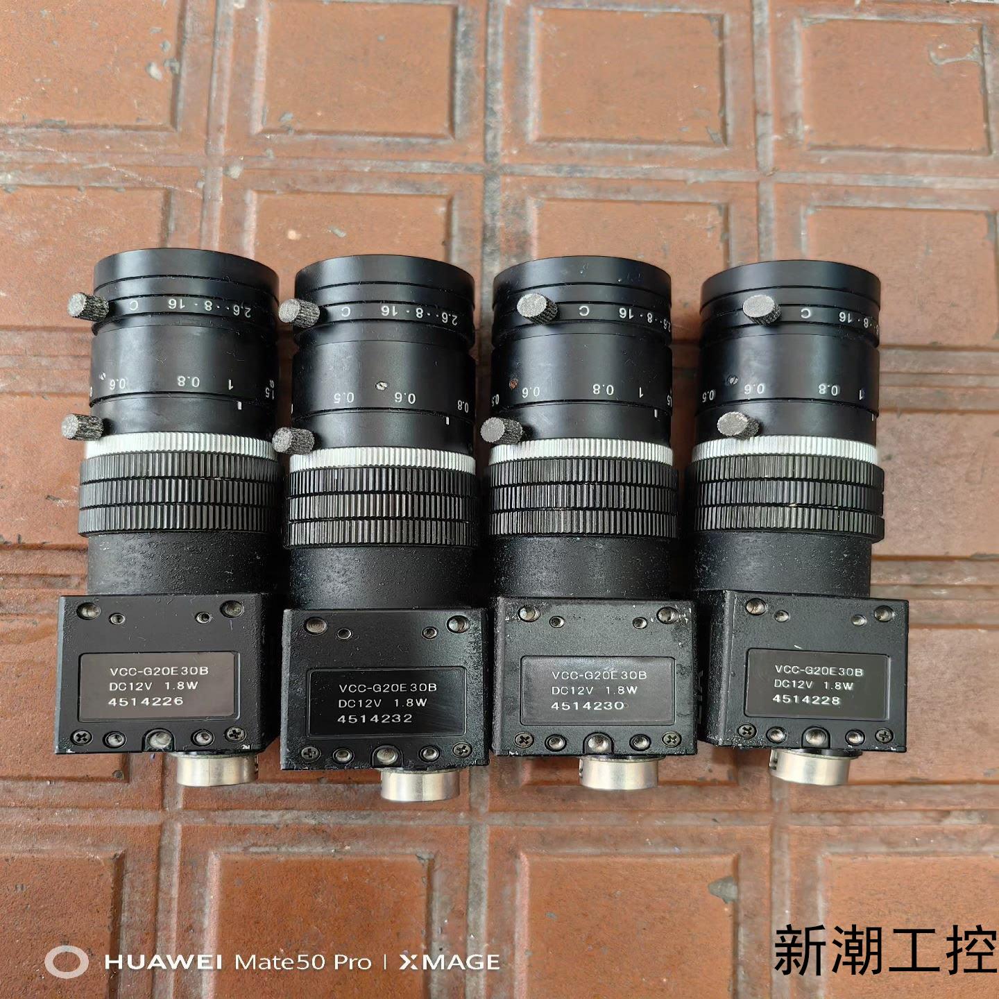 CIS工业相机处理  VCC-G20E30B*4个  镜头5议价商品