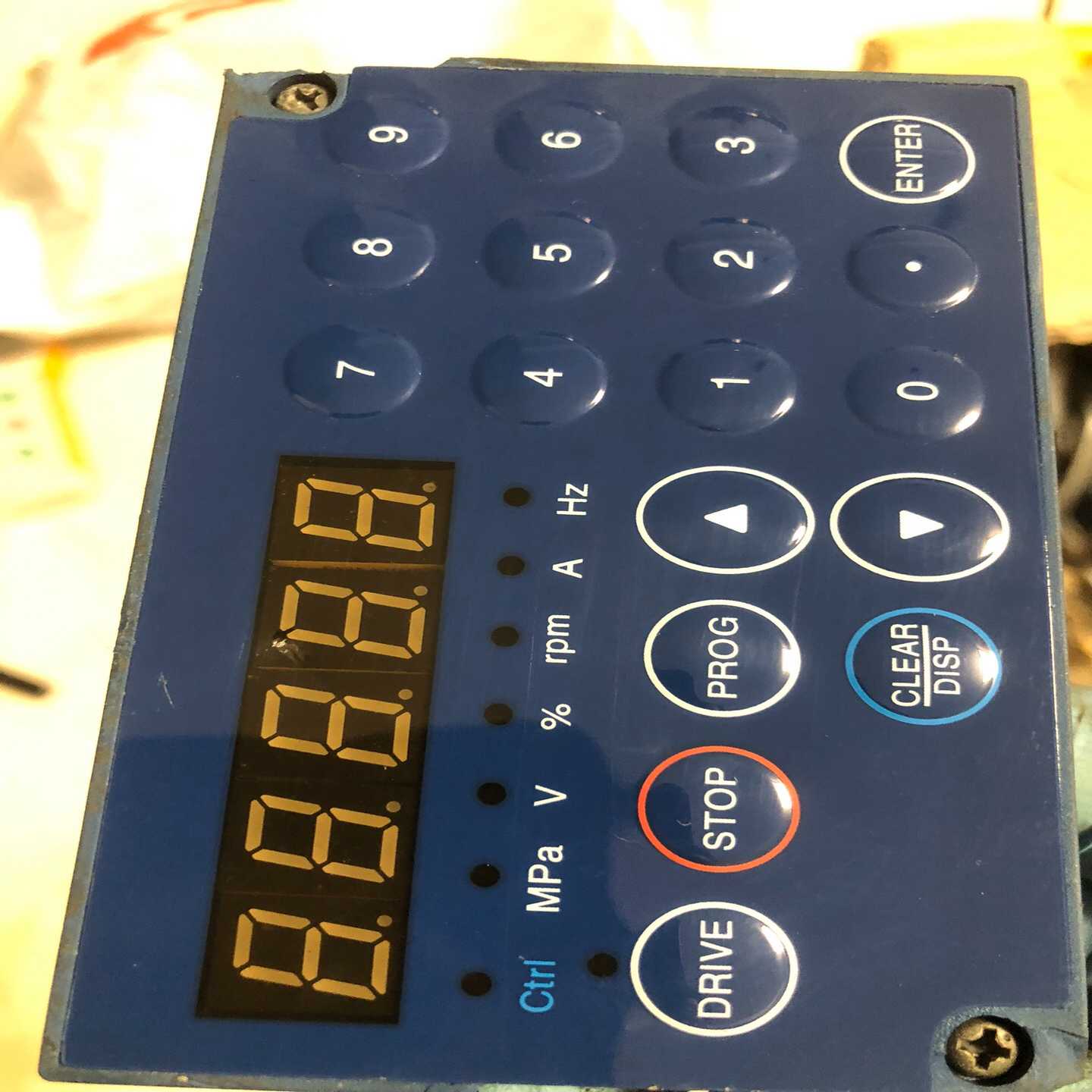 【议价】三垦Vm05系列变频器面板SOP-05(5)成色如图的角适用