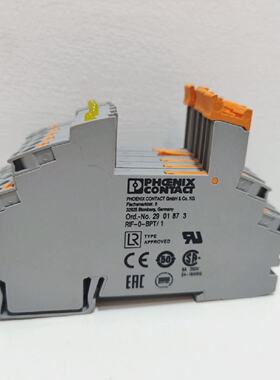 PHOENIX CONTACT RIF0BPT1  RELAY BASE Ord.no 2901873  1224 VD