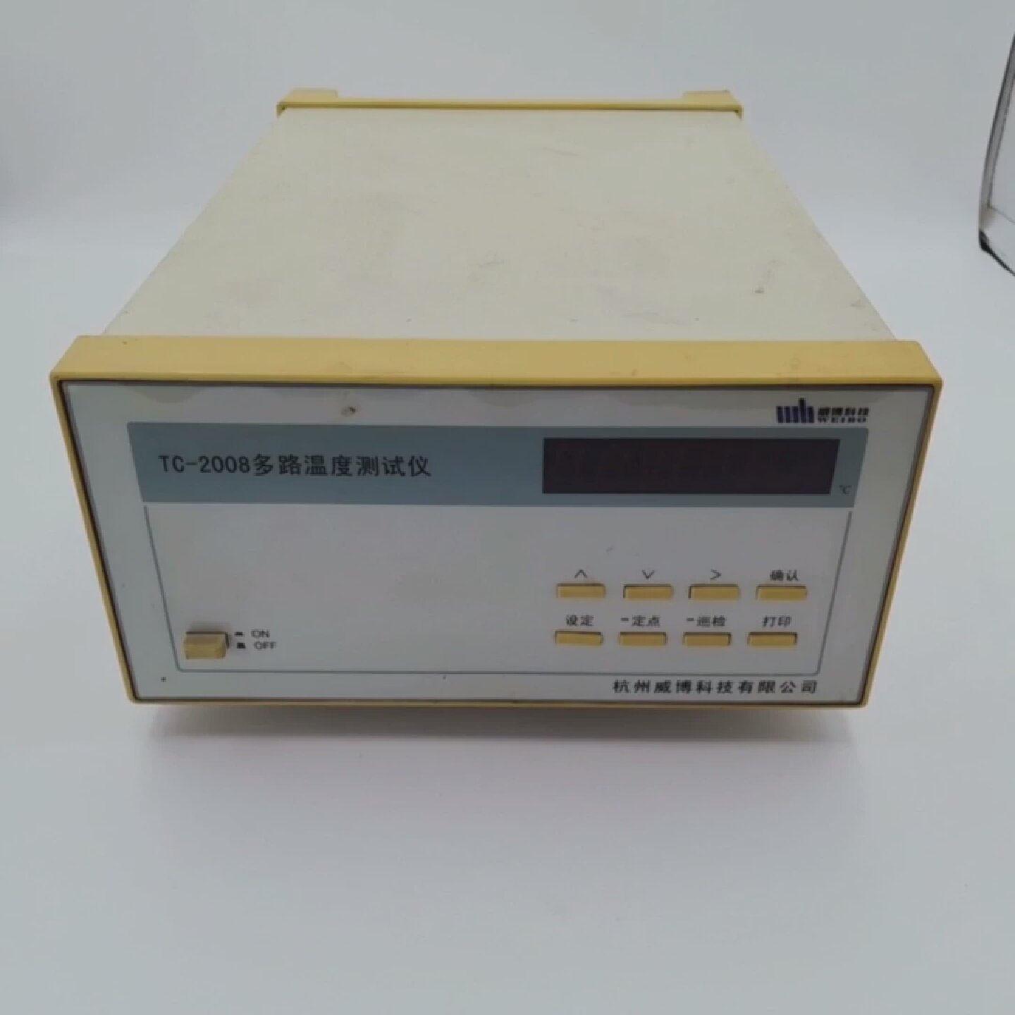 威博TC2008多路温度测试仪8路测量功能型号WEIB-议价 - 实物图