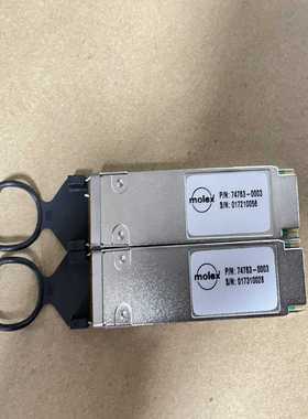 Molex74763-0003I/O连接器光模块回询价