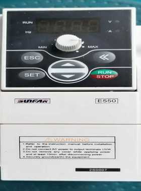 四方变频器2200.75KW型号E550-2S0007(亚飞商行）