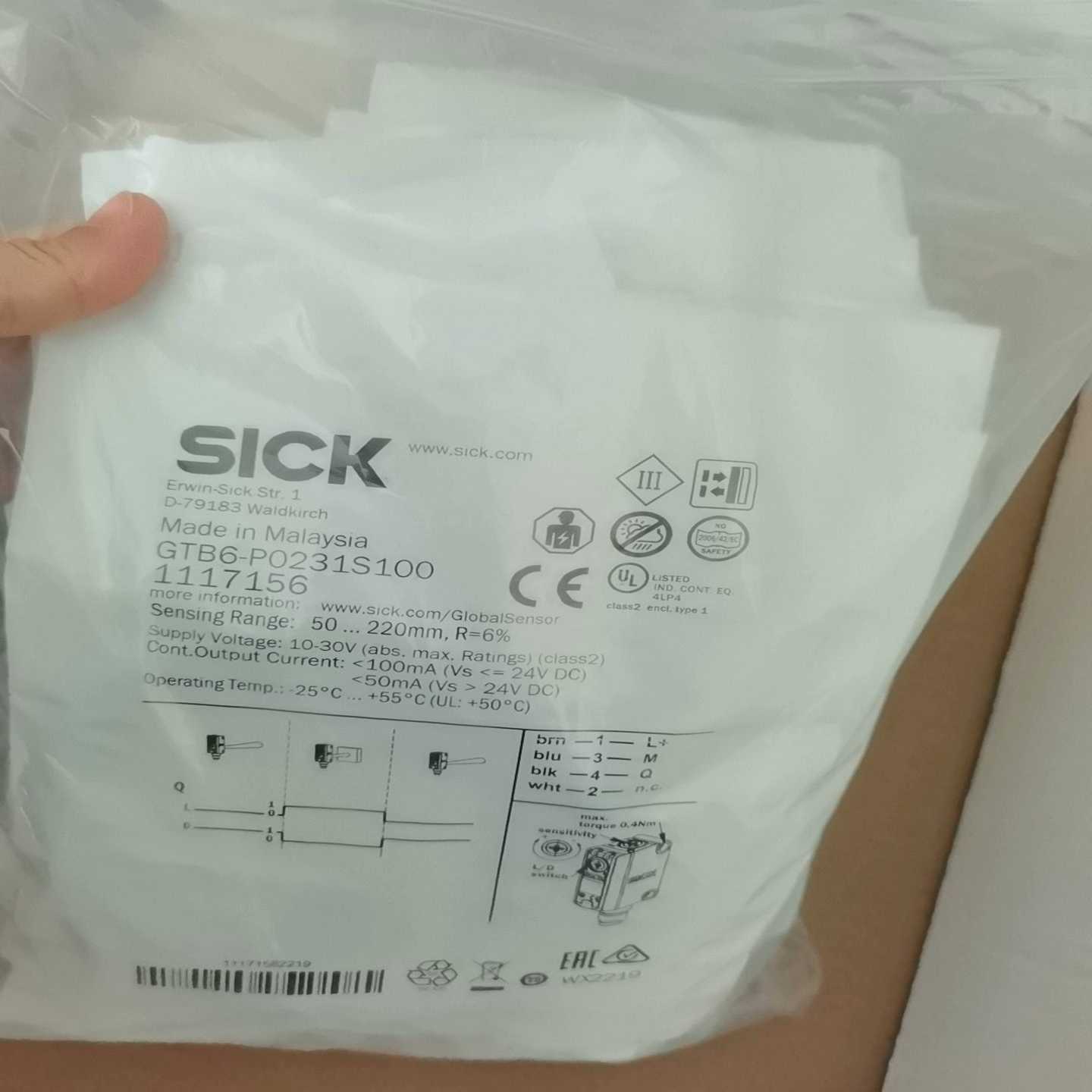 咨询-SICK西克GTB6-P0231S1001117