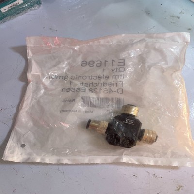 【请询价】IFM易福门T型信号接头 E11696 库存新的实物拍摄