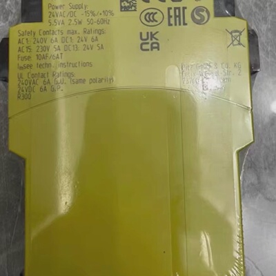 皮尔兹PILZ安全继电器PNOZX2.8P型号77730-询