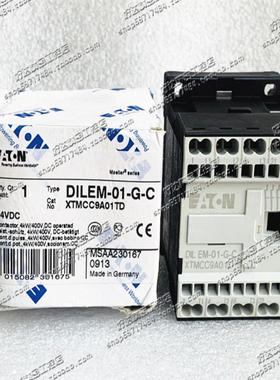 全新原装EATON伊顿穆勒DILEM-10/01-G-C小型直流接触器24VDC