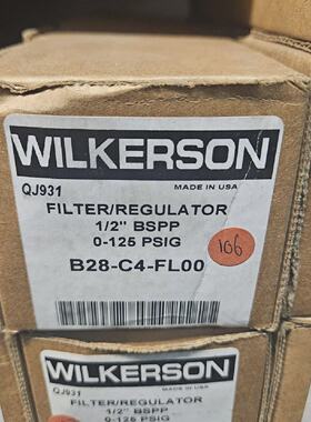 WILKERSON B28C4FL00 QJ931 12 BSPP 0125 PSIG FILTERREGULATOR