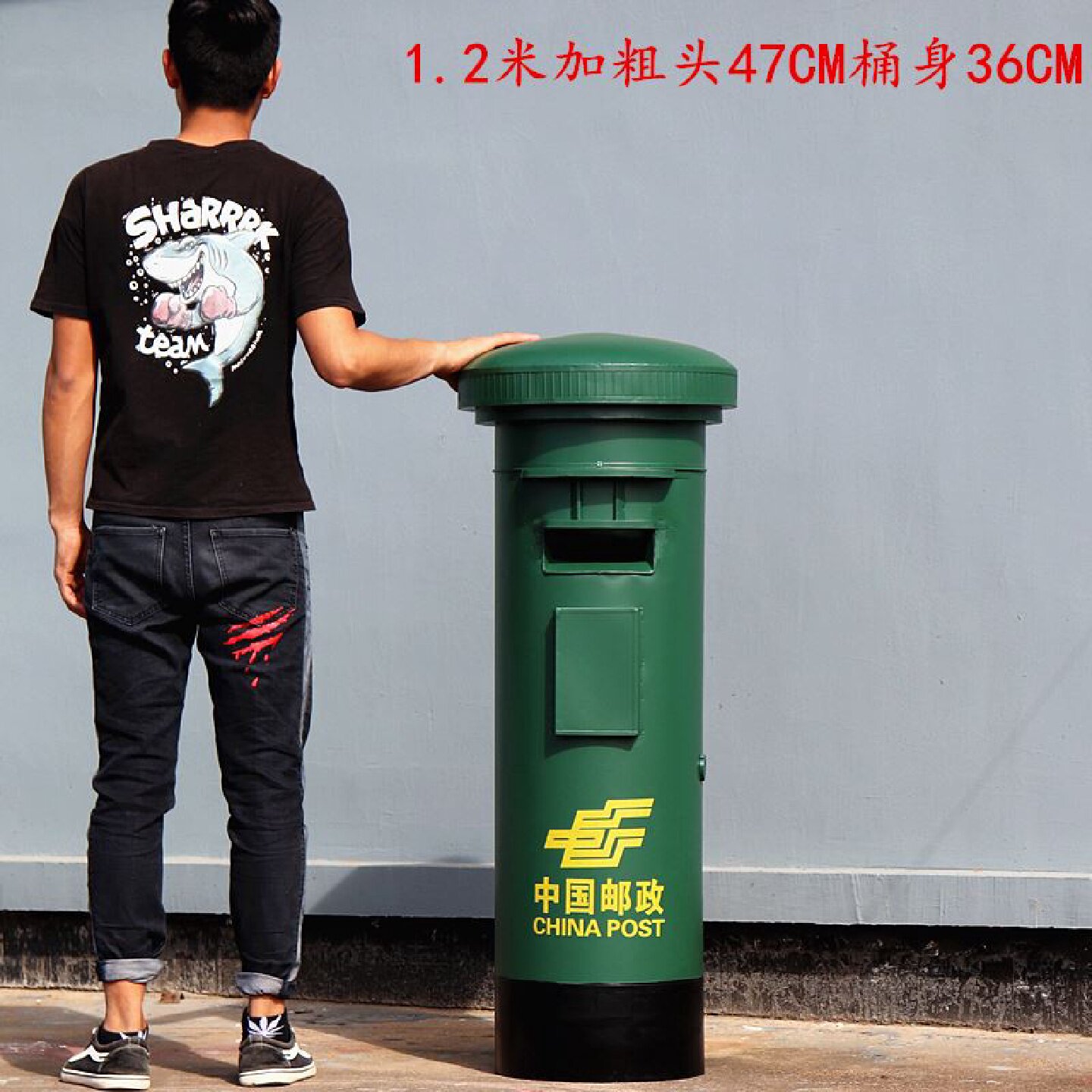 定制中国邮政邮筒复古摆件信箱邮箱摄影道具酒吧咖啡厅装饰品厂家